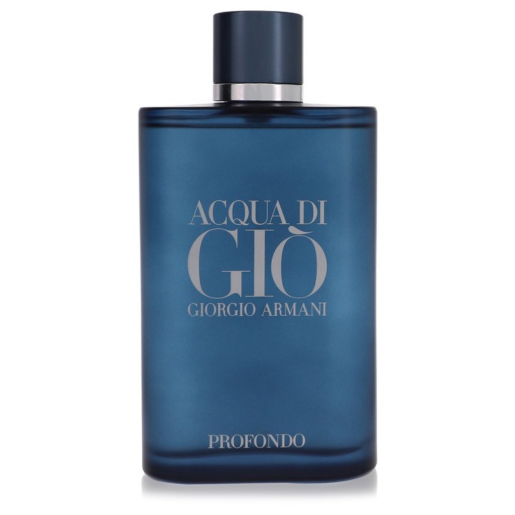Acqua Di Gio Profondo von Giorgio Armani Eau De Parfum Spray Unverpackt 6,7 Unzen für Herren