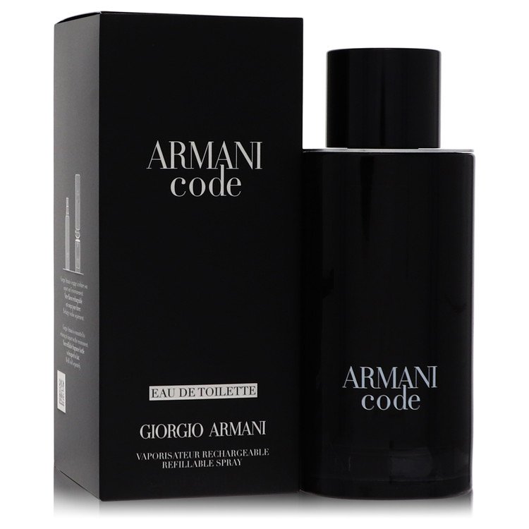Armani Code von Giorgio Armani Eau De Toilette Spray nachfüllbar 4,2 oz für Herren