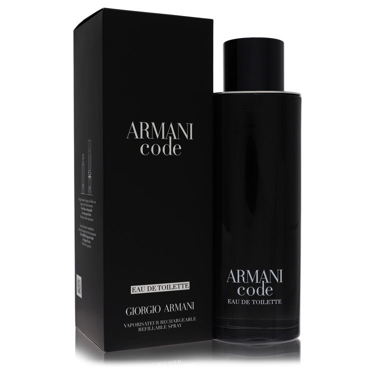 Armani Code von Giorgio Armani Eau De Toilette Spray nachfüllbar 6,7 oz für Herren