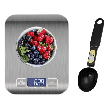 Balança Digital Gourmet + Binde Colher Inteligente - CookB
