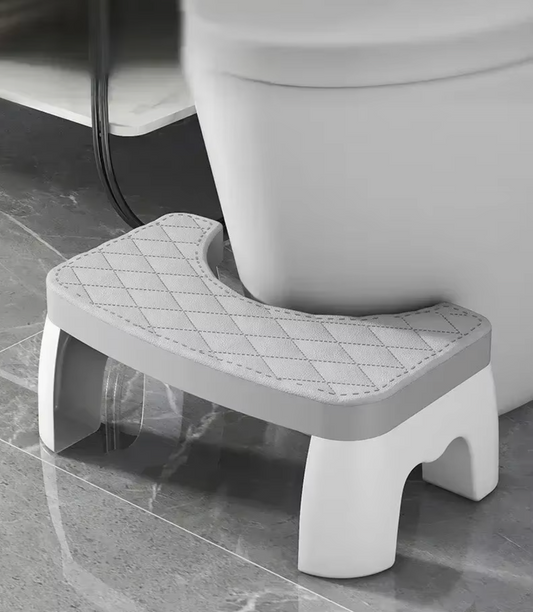 Tamborete de pés antiderrapante portátil para assento sanitário