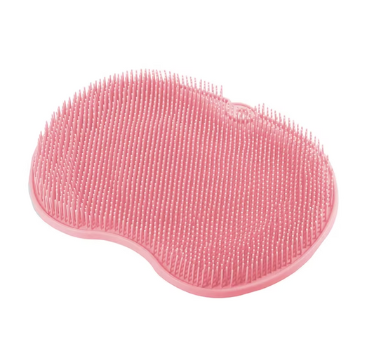 Tapete com Cerdas de Silicone Esfregador de Pés para Banho - Anti Slip