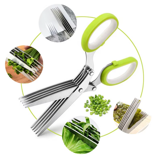 TESOURA MÚLTIPLA PARA LEGUMES E VERDURAS - UTILLUX GOURMET