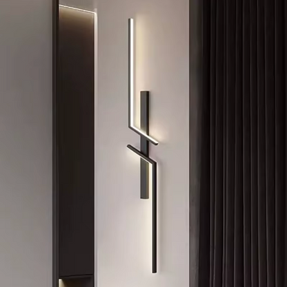 ARANDELA DE PAREDE MODERNA LED LUZ AMARELA - UTILLUX