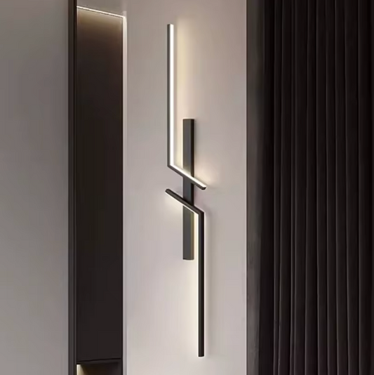 ARANDELA DE PAREDE MODERNA LED LUZ AMARELA - UTILLUX