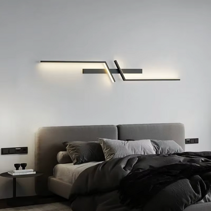 ARANDELA DE PAREDE MODERNA LED LUZ AMARELA - UTILLUX
