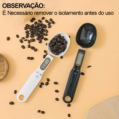 BALANÇA DIGITAL INTELIGENTE FORMATO DE COLHER - FOOD LB