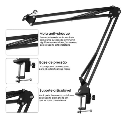 BRAÇO DE MESA ARTICULADO - FIX POWER