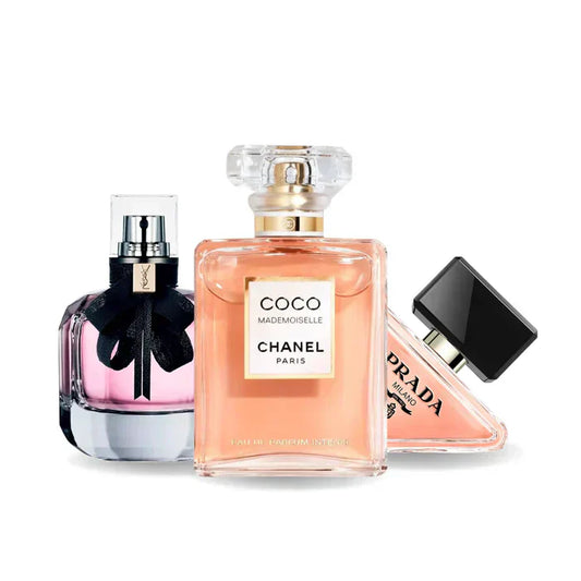 3er-Pack Parfums: Prada PARADOXE, COCO MADEMOISELLE und MON PARIS 100 ml