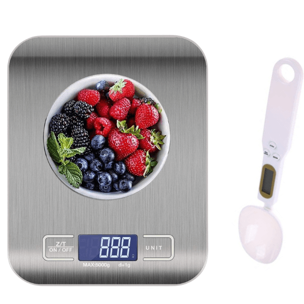 Balança Digital Gourmet + Binde Colher Inteligente - CookB