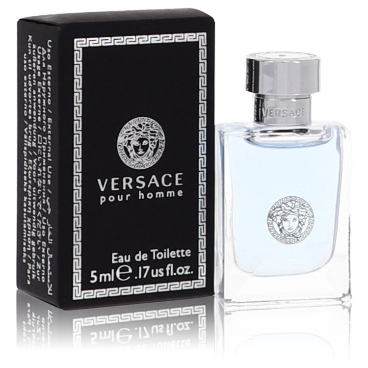 Versace Pour Homme von Versace Mini EDT 0,17 oz für Herren