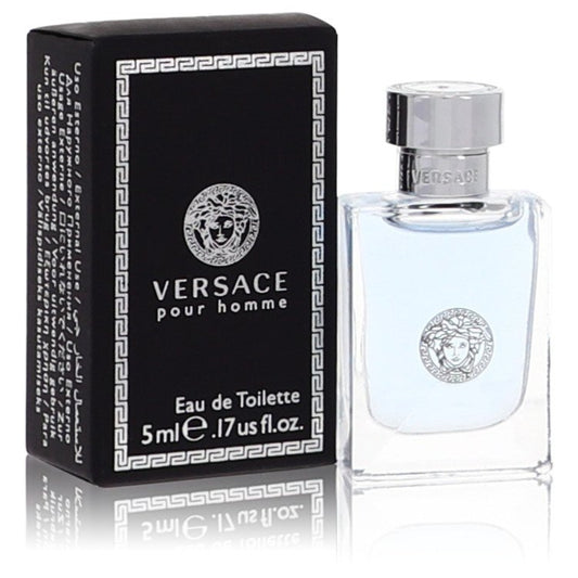 Versace Pour Homme von Versace Mini EDT 0,17 oz für Herren