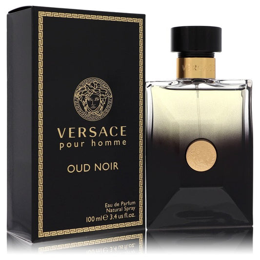 Versace Pour Homme Oud Noir von Versace Eau De Parfum Spray 3,4 oz für Herren