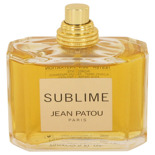 Sublime von Jean Patou Eau De Toilette Spray (Tester) 2,5 oz für Damen