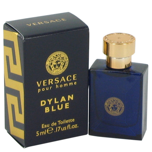 Versace Pour Homme Dylan Blue von Versace Mini EDT 0,17 oz für Herren