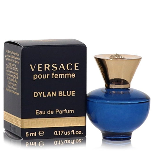 Versace Pour Femme Dylan Blue von Versace Mini EDP 0,17 oz für Frauen