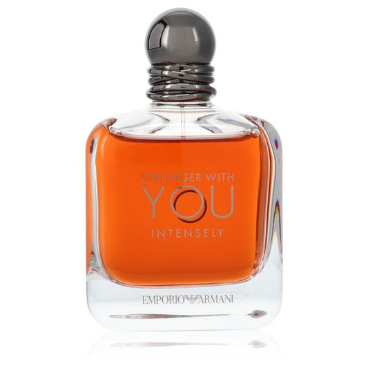 Stronger With You Intensely von Giorgio Armani Eau de Parfum Spray Unboxed 3.4 oz für Herren