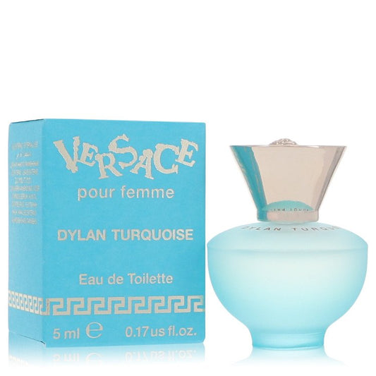 Versace Pour Femme Dylan Turquoise von Versace Mini EDT 0,17 oz für Damen