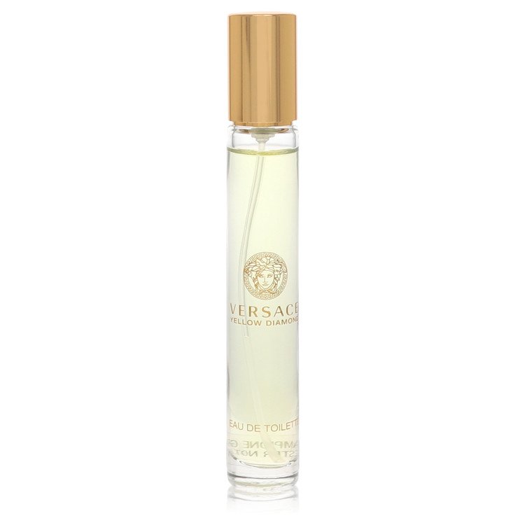 Versace Yellow Diamond von Versace Mini EDT Reise-Spray (Tester) 0,33 oz für Damen