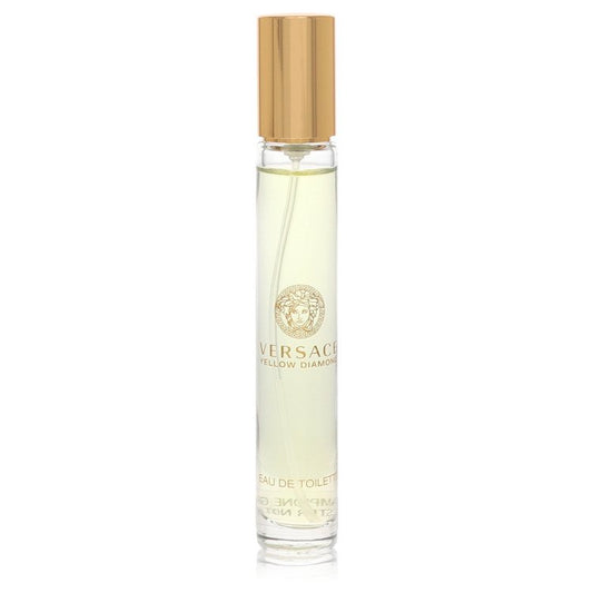 Versace Yellow Diamond von Versace Mini EDT Reise-Spray (Tester) 0,33 oz für Damen