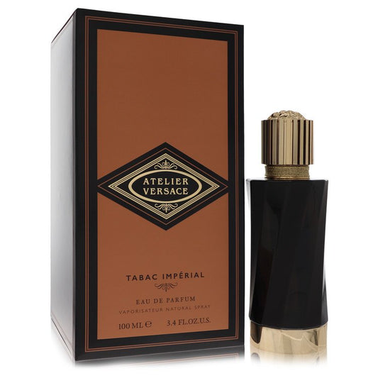 Versace Atelier Tabac Imperial von Versace Eau De Parfum Spray (Unisex) 3,4 oz für Frauen