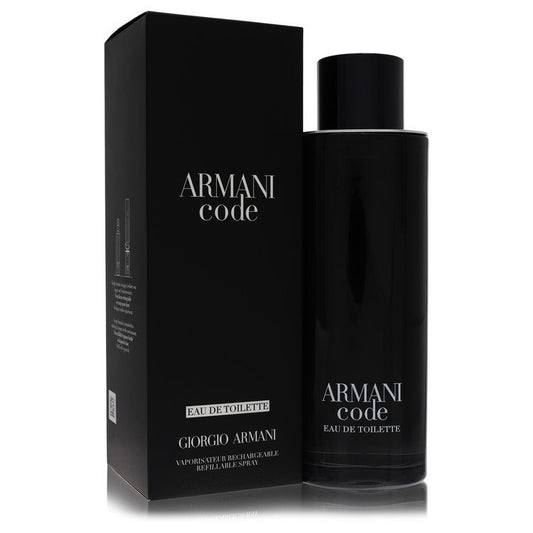 Armani Code von Giorgio Armani Eau De Toilette Spray nachfüllbar 6,7 oz für Herren
