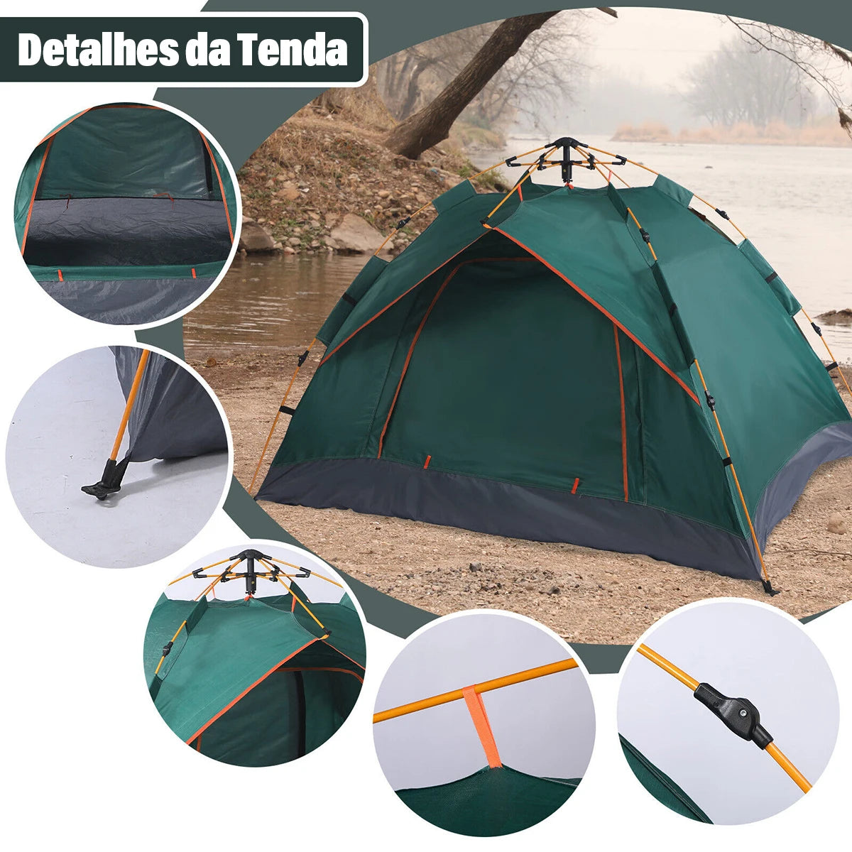 Barraca Para Acampamento Ao Ar Livre
