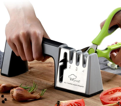 Afiador de Facas Multifuncional para Cozinha - Sharp Master Pro