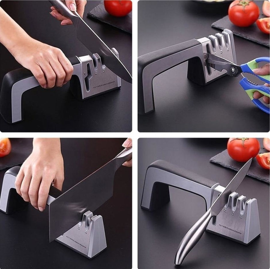 Afiador de Facas Multifuncional para Cozinha - Sharp Master Pro
