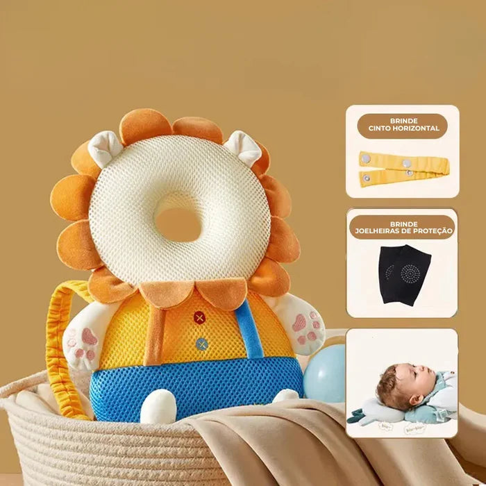ALMOFADA DE PROTEÇÃO PARA CABEÇA COM SEGURANÇA E CONFORTO DO SEU BEBÊ - DIVERSOS MODELOS