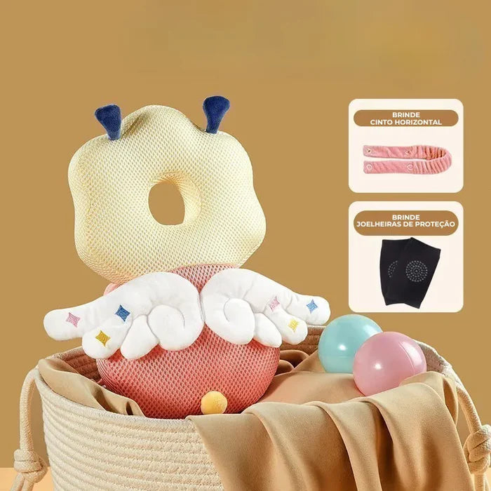 ALMOFADA DE PROTEÇÃO PARA CABEÇA COM SEGURANÇA E CONFORTO DO SEU BEBÊ - DIVERSOS MODELOS
