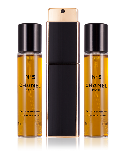 Chanel No. 5 Eau de Parfum Taschenspray (nachfüllbar) 3 x 20 ml